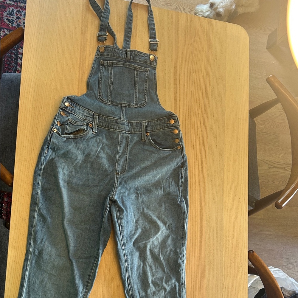Universal Thread Blue Denim Overalls